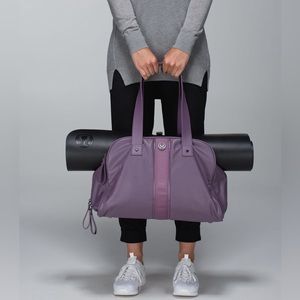 Lululemon Two Times A Yogi Bag in Purple Fog